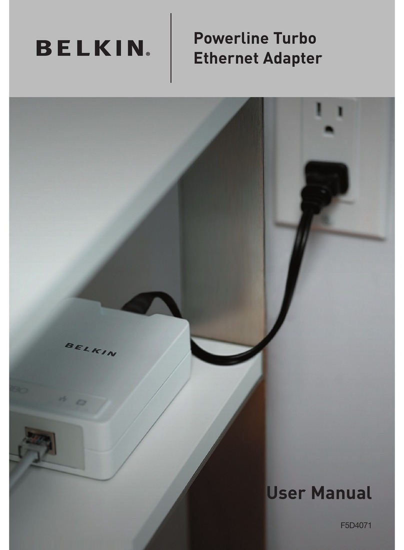 Belkin F5D4071 User manual