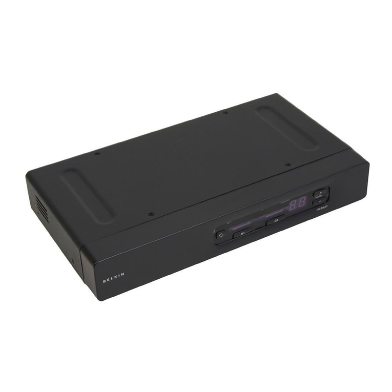 Belkin OmniView F1DZ102T User manual