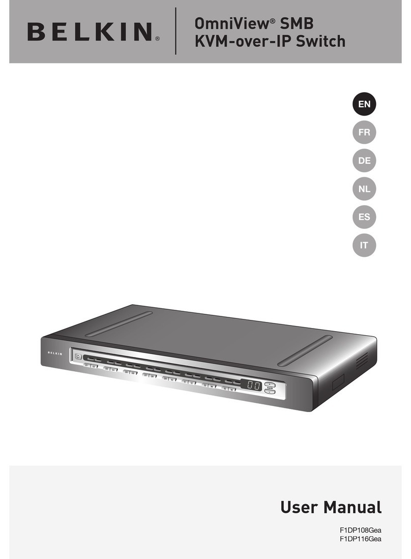 Belkin OmniView F1DP108Gea User manual