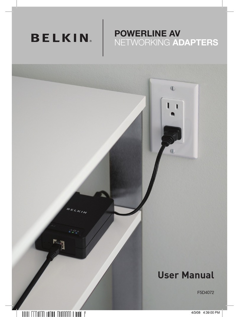Belkin F5D4072 User manual Belkin F5D4072 User manual