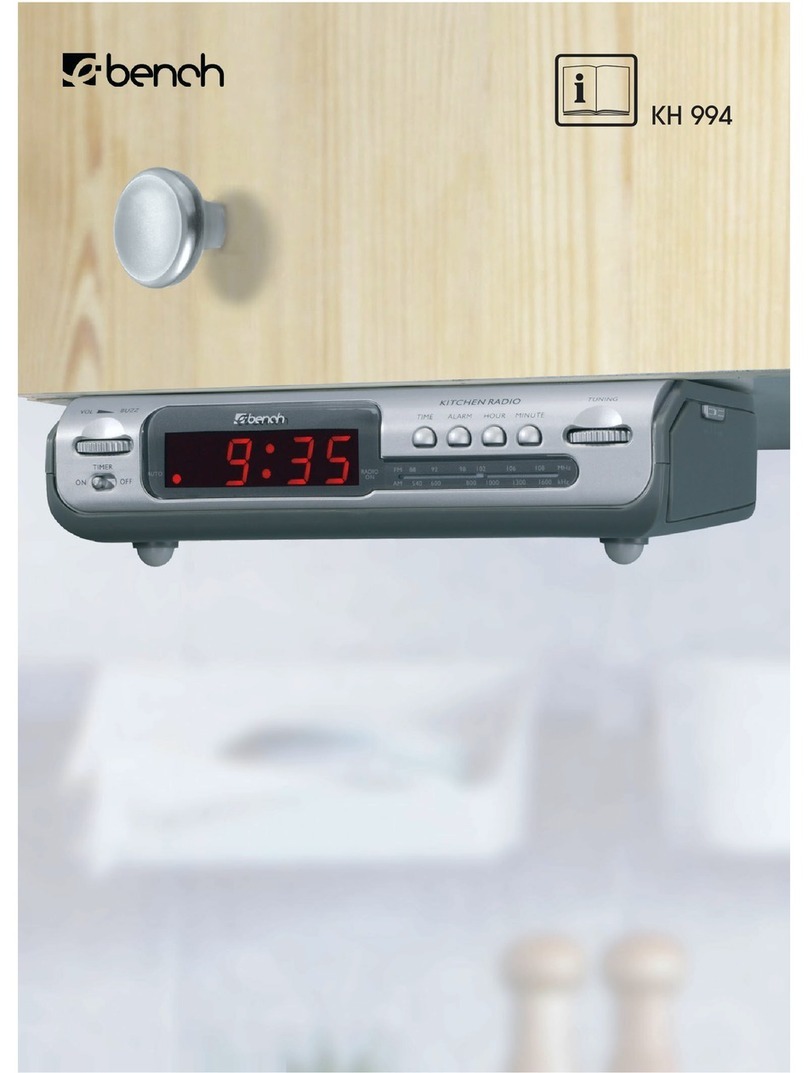 E-Bench KH 994 User manual