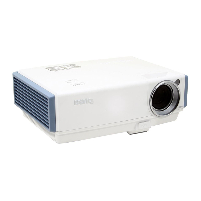 BenQ Mainstream MP510 User manual