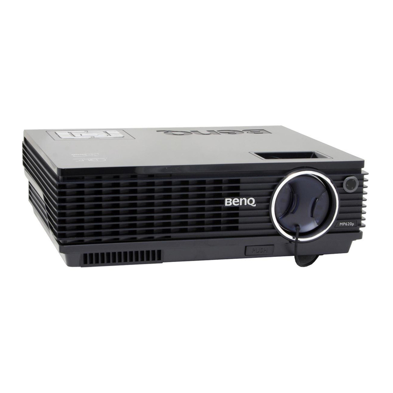 BenQ Mainstream MP620p user manual