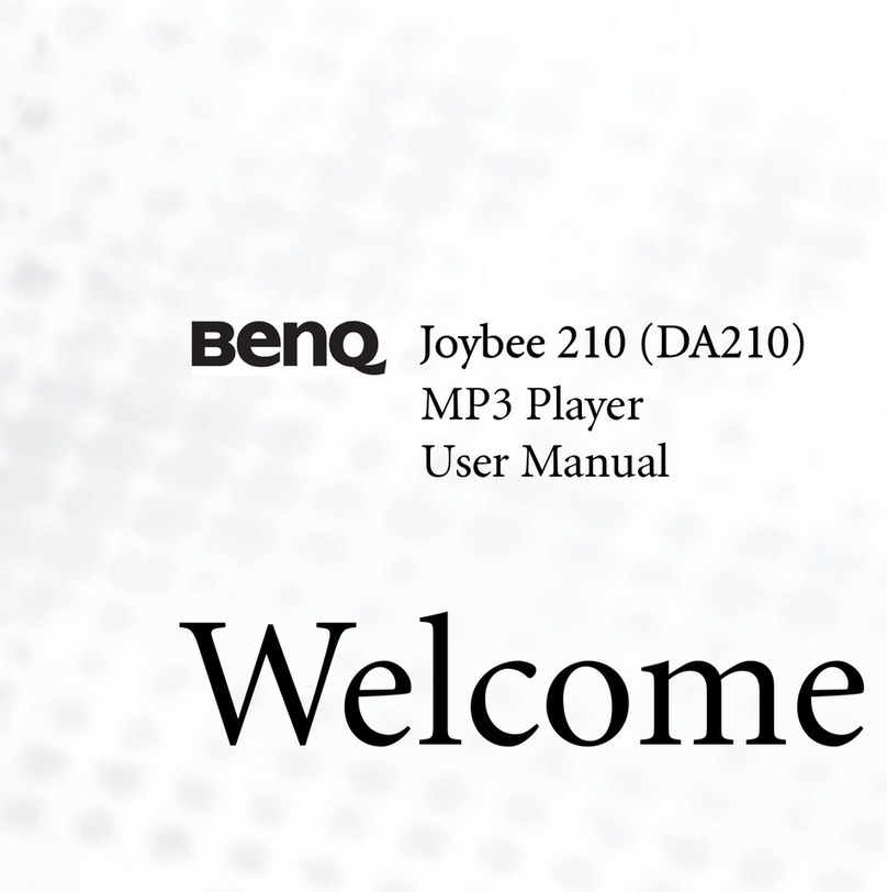 BenQ Joybee 210 user manual