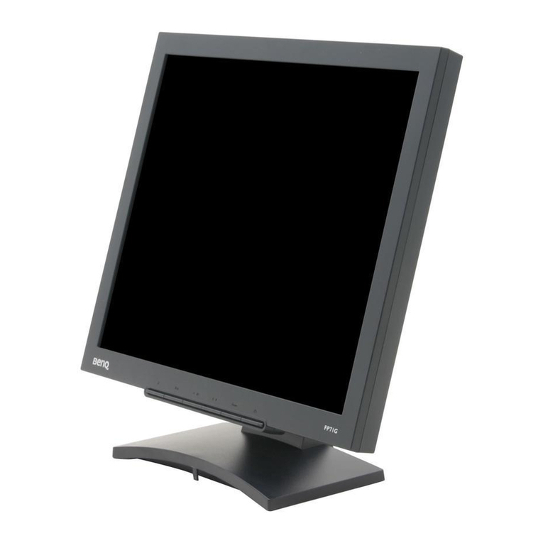 BenQ FP71G BLACK User manual