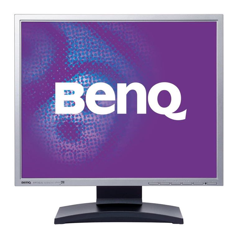 BenQ FP73G User manual