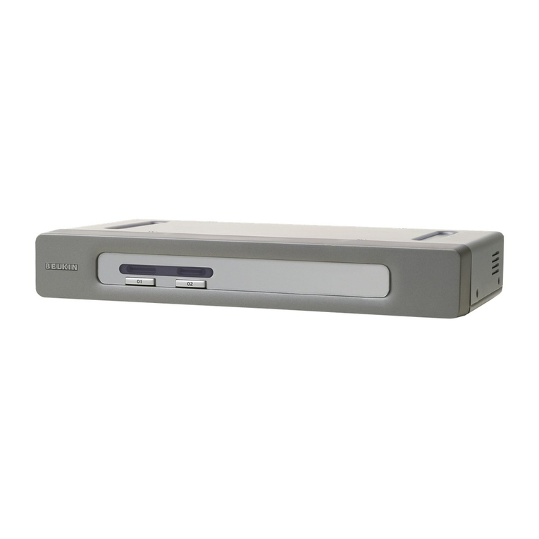 Belkin OmniView Secure KVM Switch Specifications