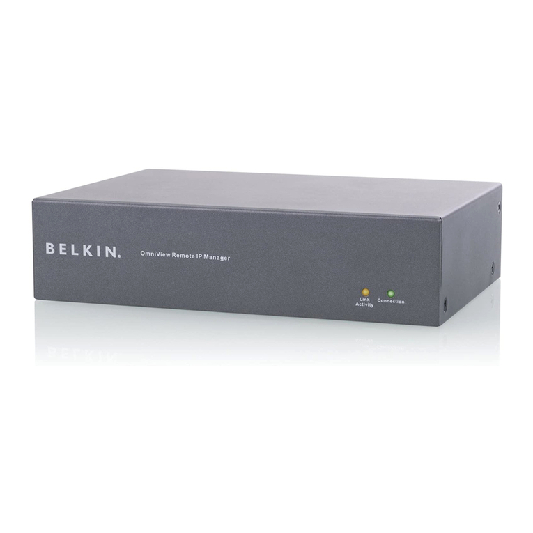Belkin OmniView User manual Belkin OmniView User manual