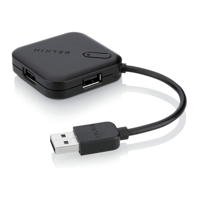Belkin F5U407 User manual Belkin F5U407 User manual