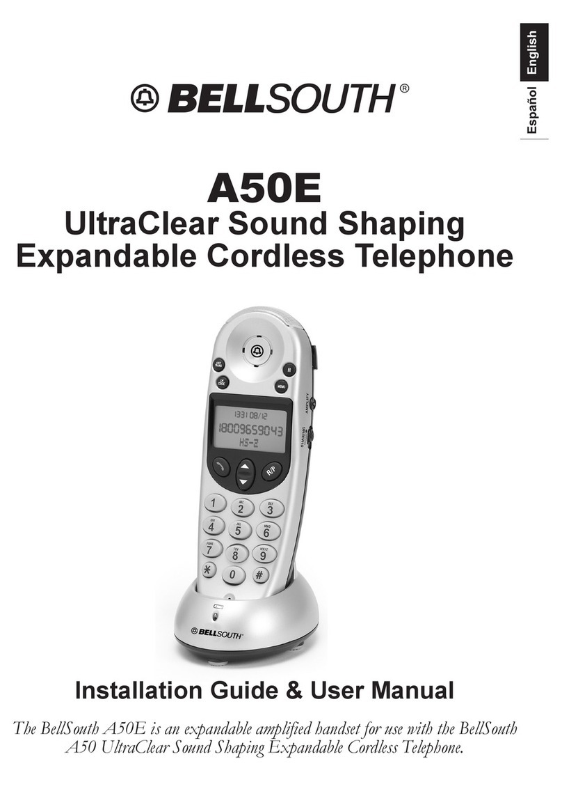 BellSouth A50E Troubleshooting guide