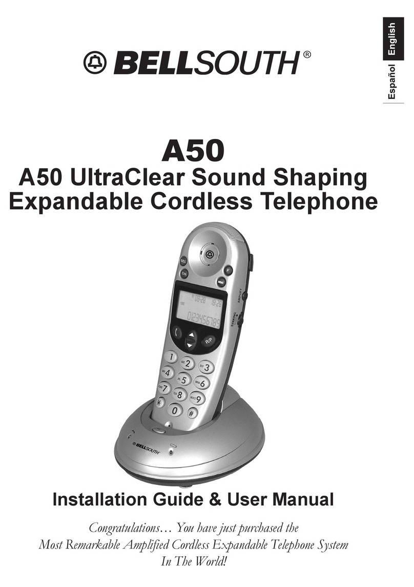 BellSouth A50 Installation guide & user manual