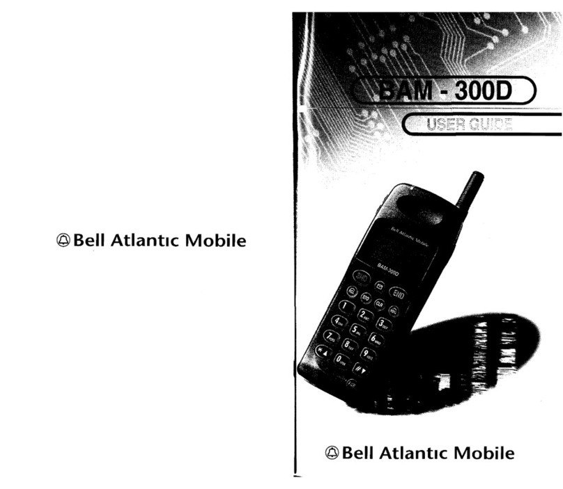 Bell Atlantic Mobile BAM-300D user guide