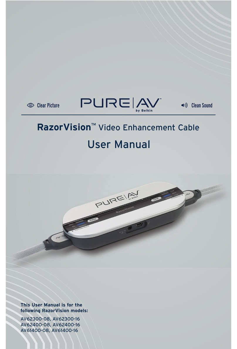 Belkin RazorVision AV61400-08 user manual