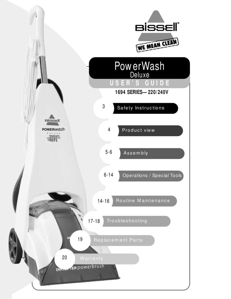 Bissell POWERWASH 1694 user guide