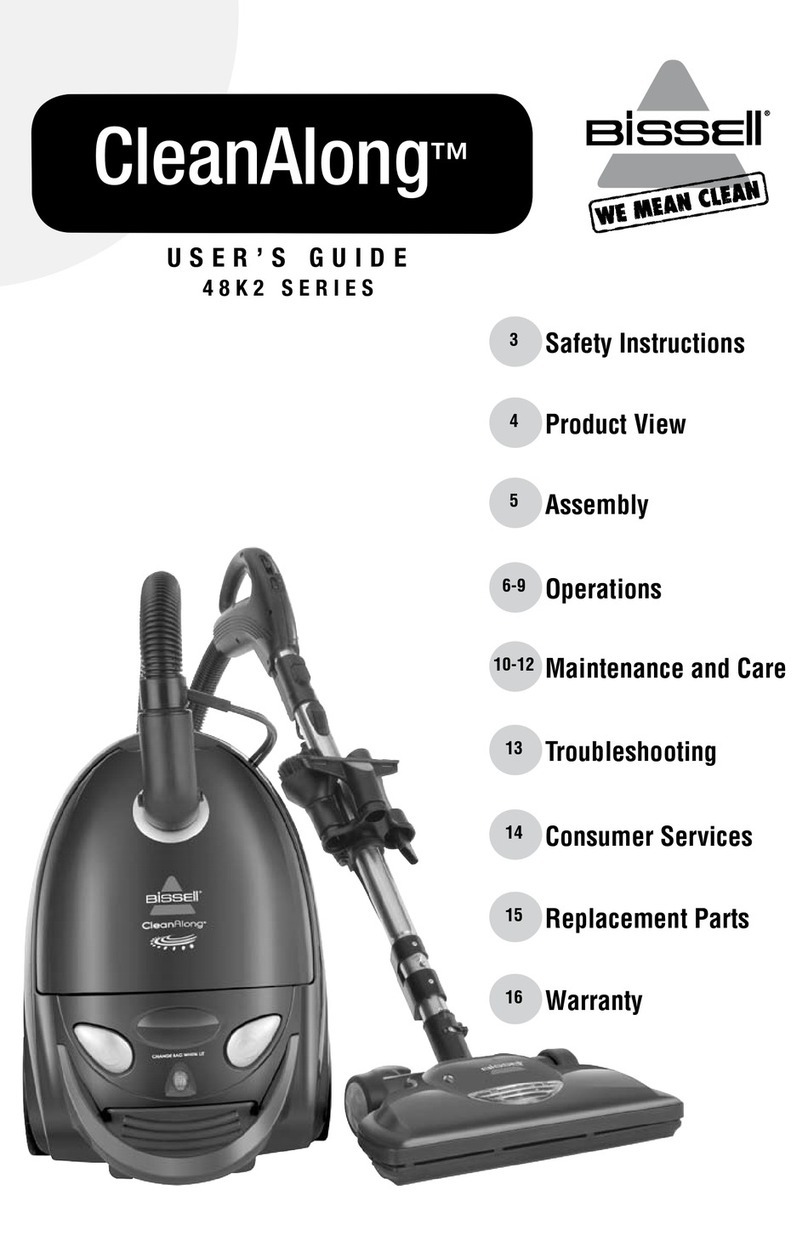 Bissell CLEAN LONG 48K2 Series user guide