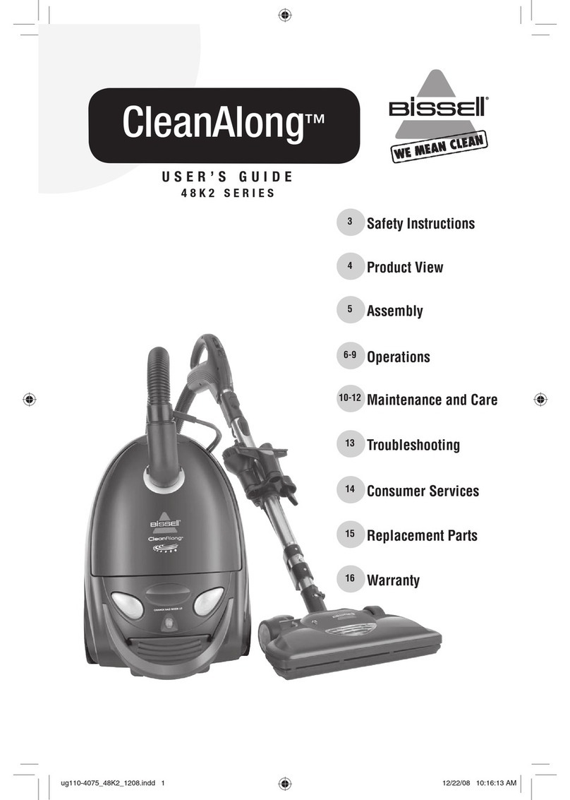 Bissell CLEAN LONG 48K2 Series user guide