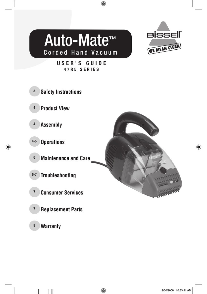 Bissell AUTO-MATE 47R5 Series user guide