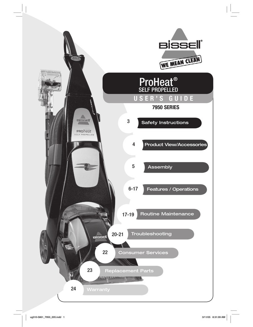 Bissell ProHeat 7950 SERIES user guide
