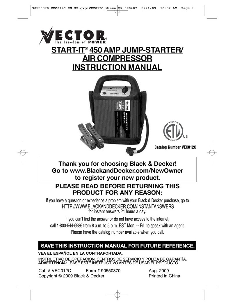 Black & Decker Start-It 90550870 instruction manual