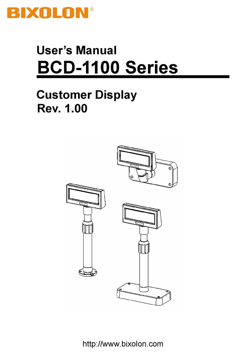 BIXOLON BCD-1100 User manual BIXOLON BCD-1100 User manual