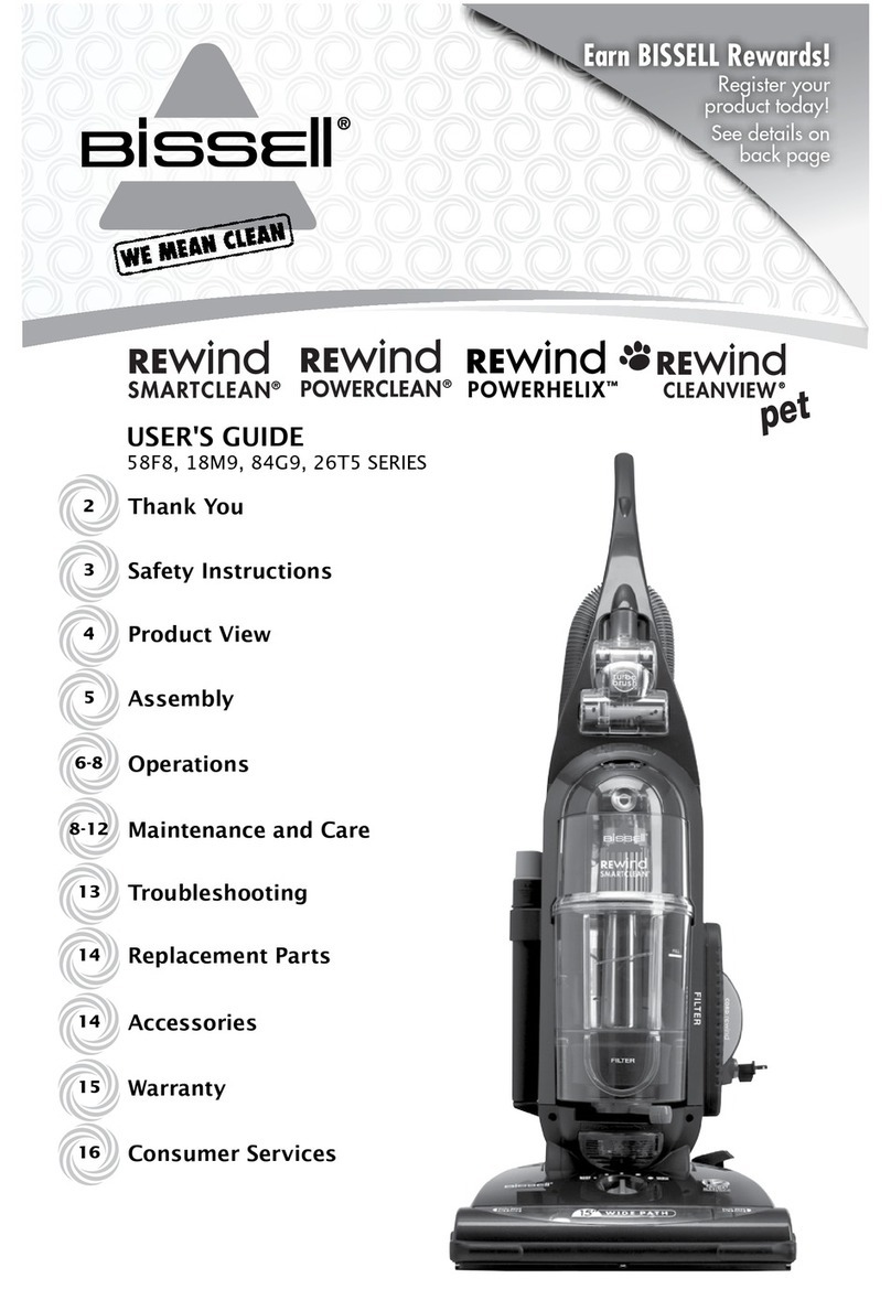Bissell REWIND 18M9 user manual