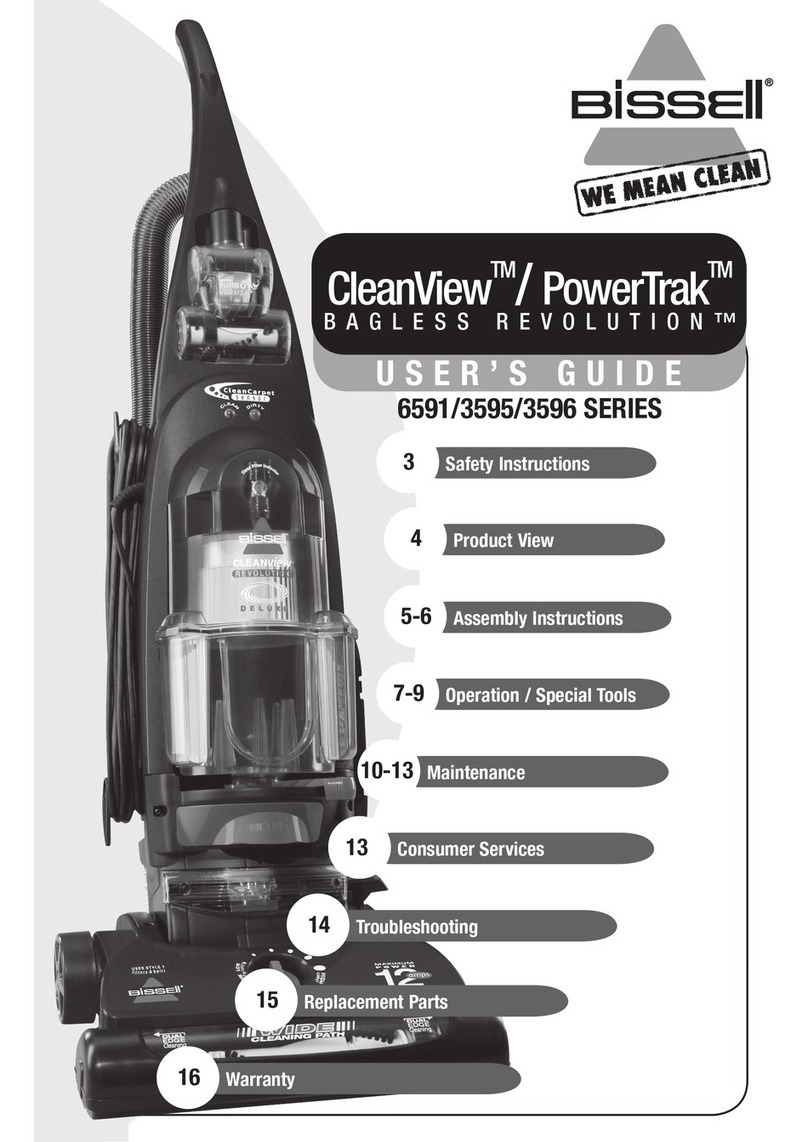 Bissell 3595 Series user guide