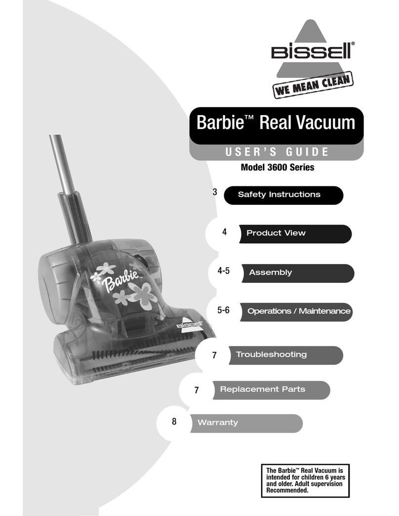 Bissell 3600 user guide