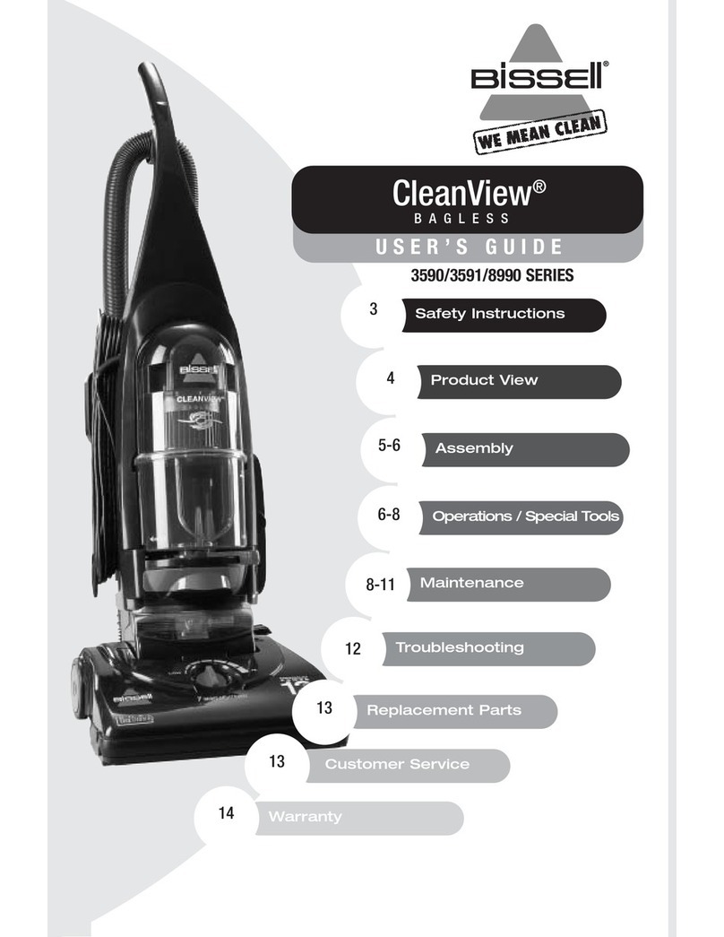 Bissell 3591 Series User manual