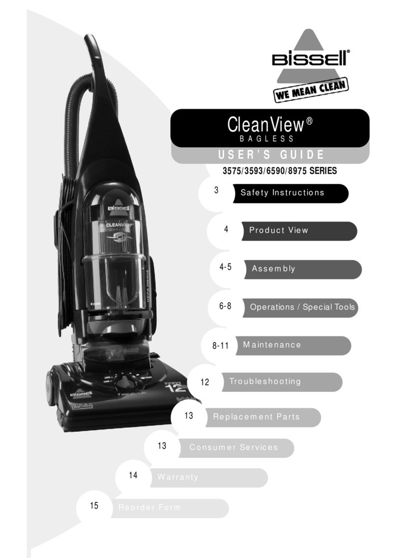Bissell CleanView 3575 Series user guide