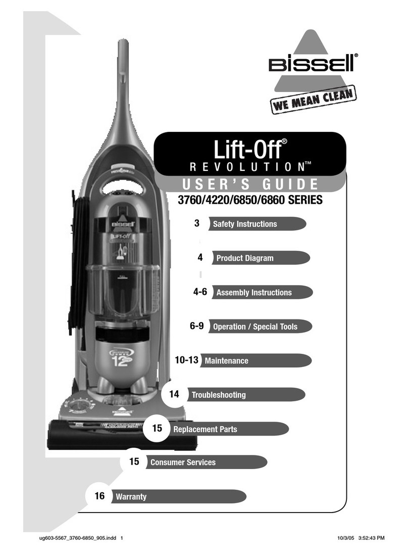 Bissell 4220 User manual