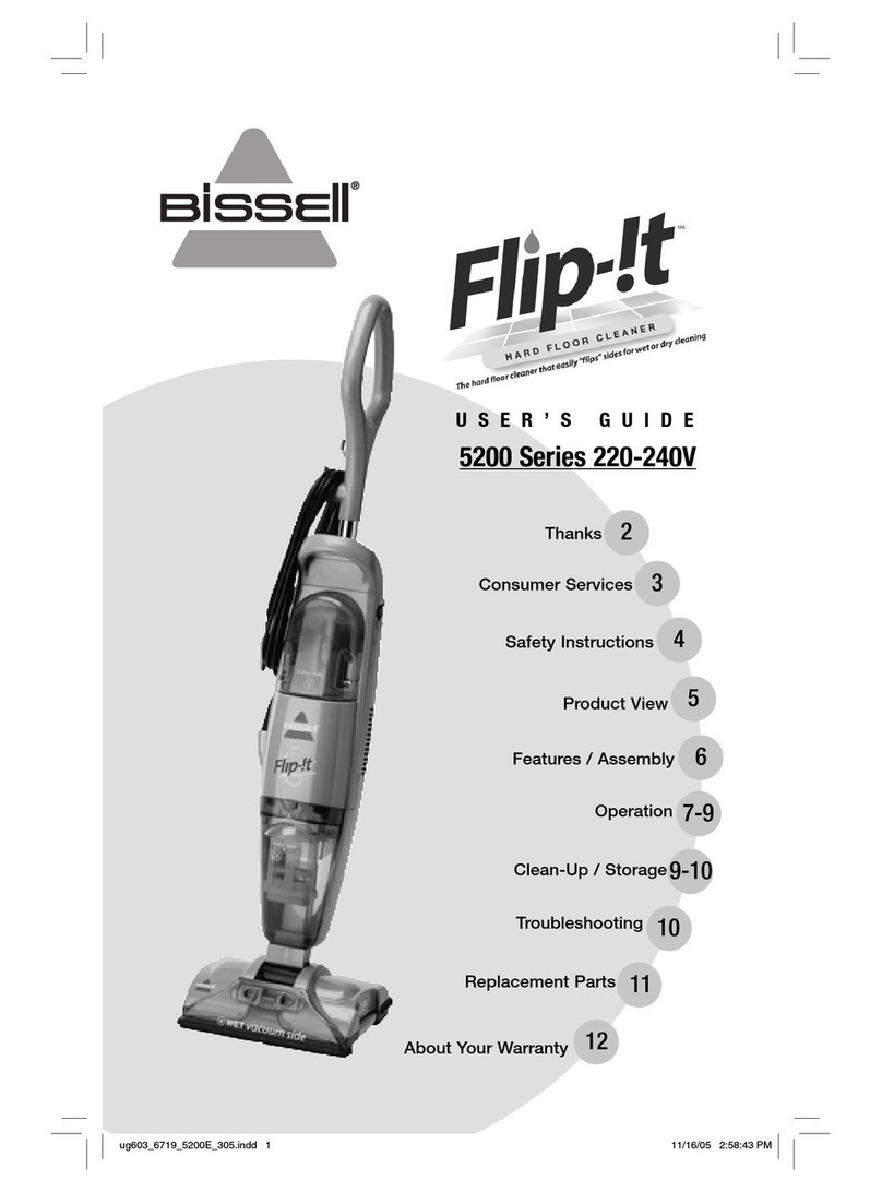 Bissell FLIP-IT 5200 user guide