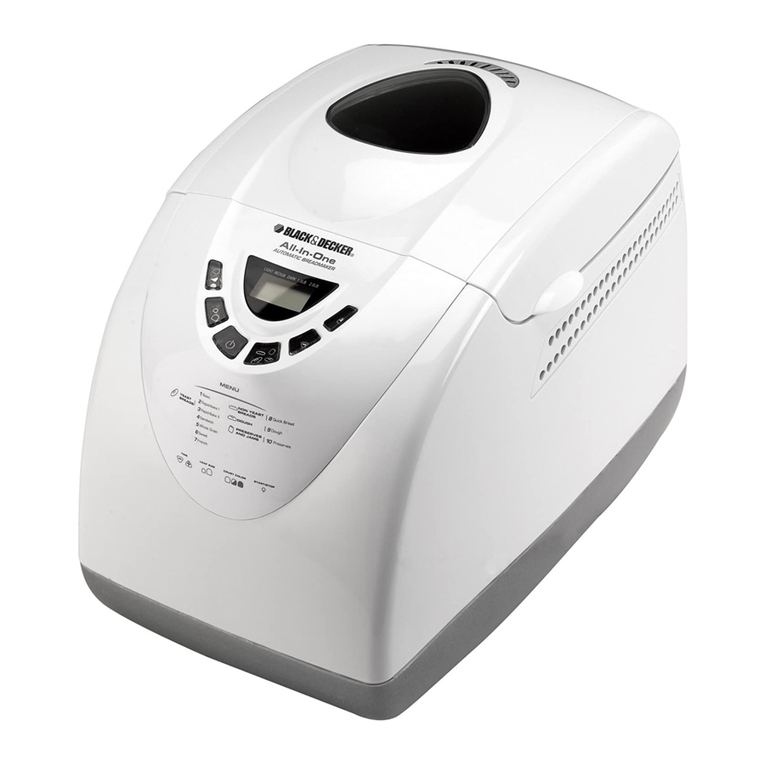 Black & Decker All-In-One B2200 Use and care book