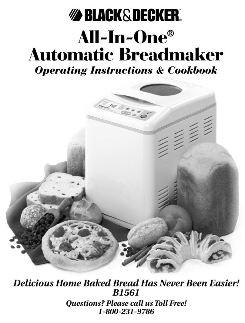 Black & Decker ALL-IN-ONE B1561 Assembly Instructions