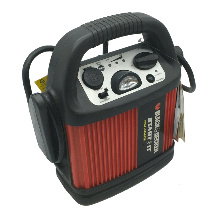 Black & Decker Start-It VEC010BD User manual