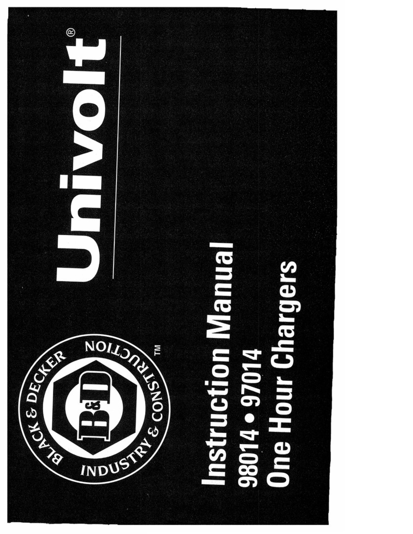 Black & Decker Univolt 97014 instruction manual