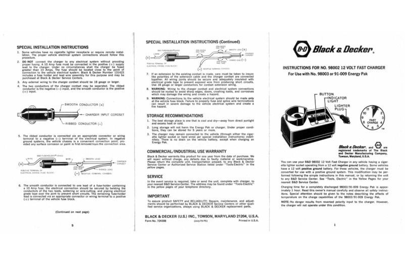 Black & Decker 724308 User manual