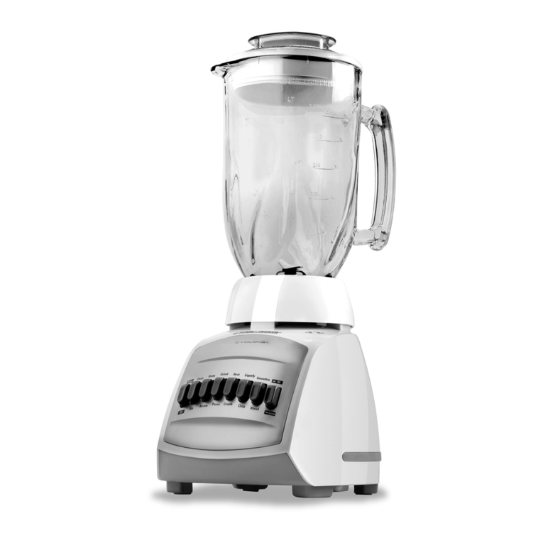 Black & Decker Cyclone BLC12650H Installation instructions Black & Decker Cyclone BLC12650H Installation instructions