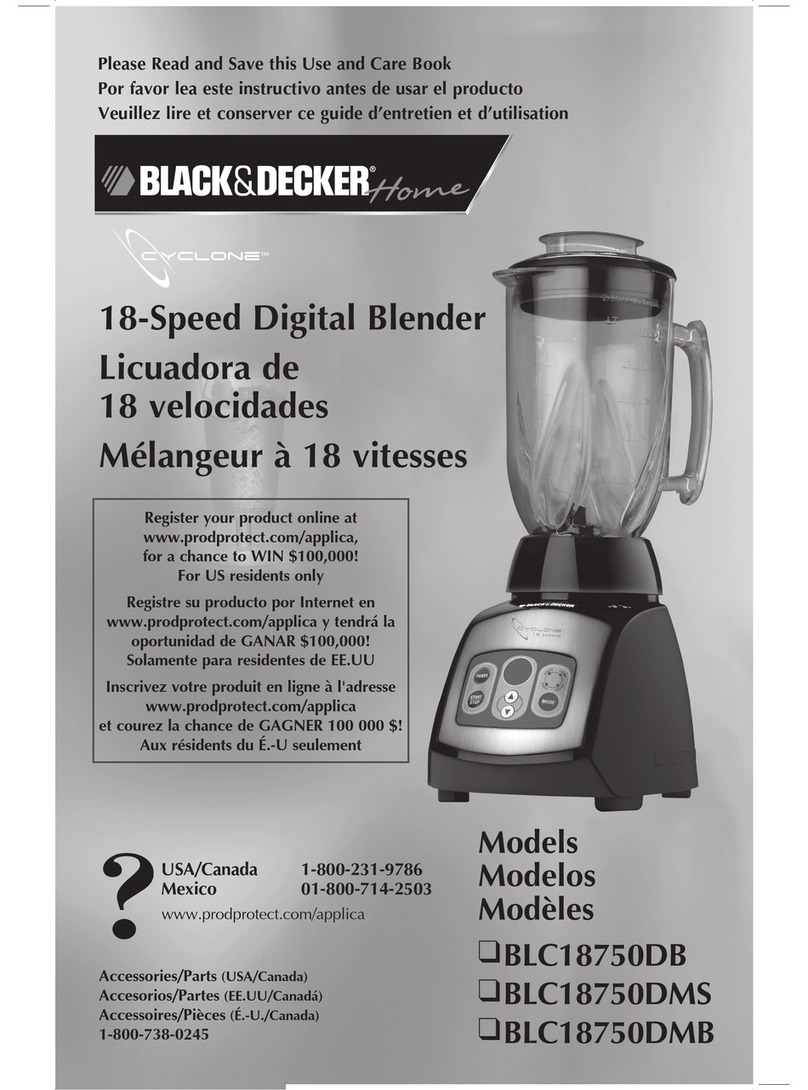 Black & Decker CYCLONE BLC18750DB Installation instructions