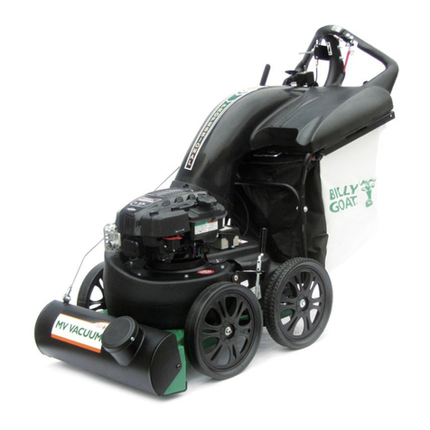 Billy Goat MV600SPE User manual