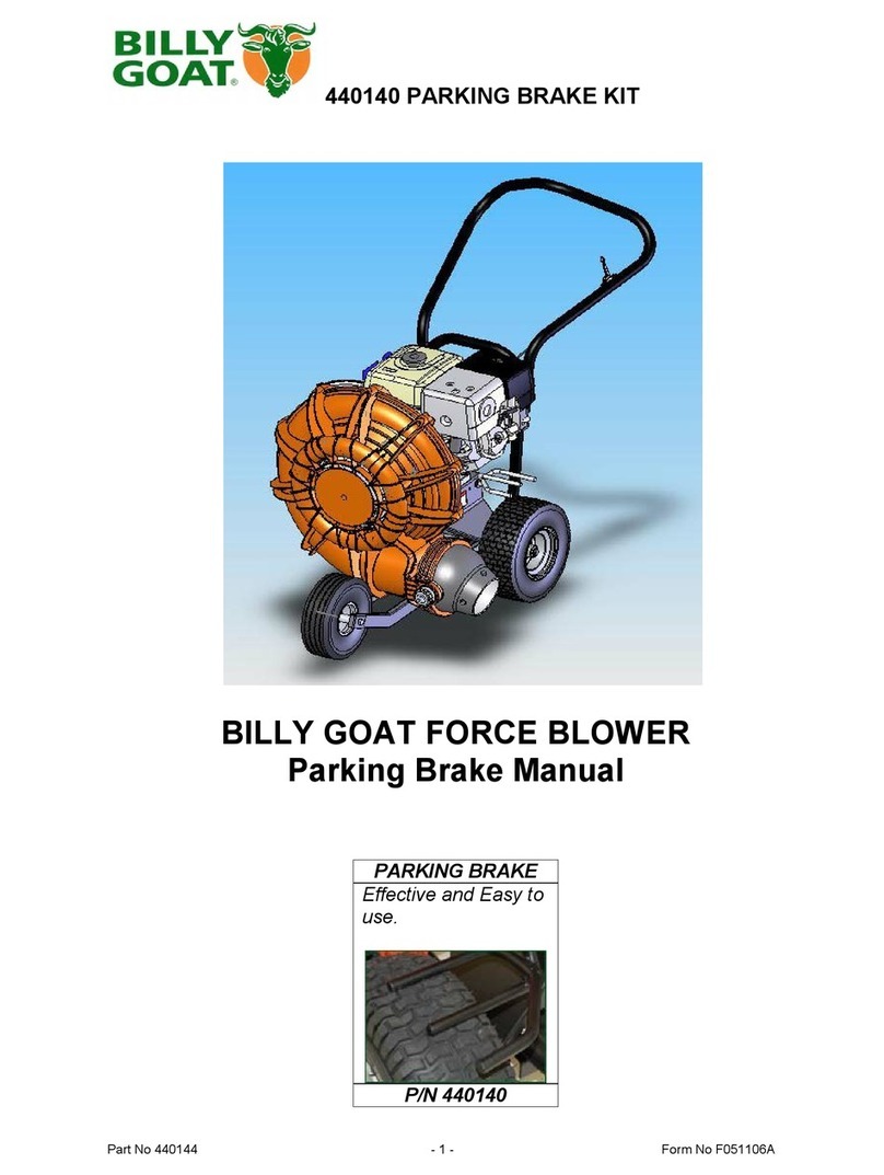 Billy Goat 440140 user manual