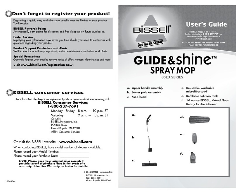 Bissell 85000 user guide