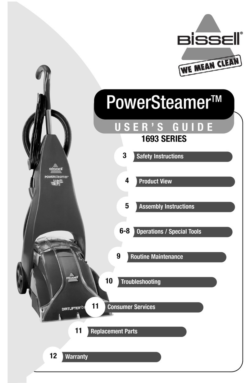 Bissell 1693 user guide