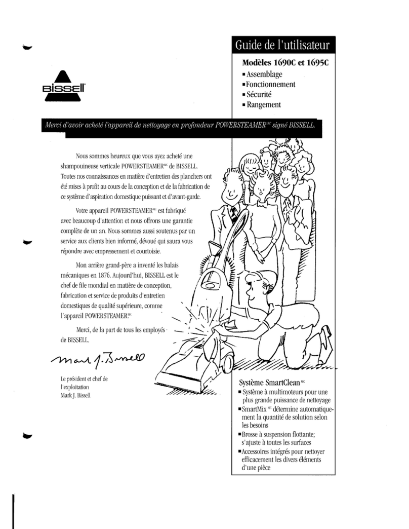 Bissell PowerSteamer 1690C user manual