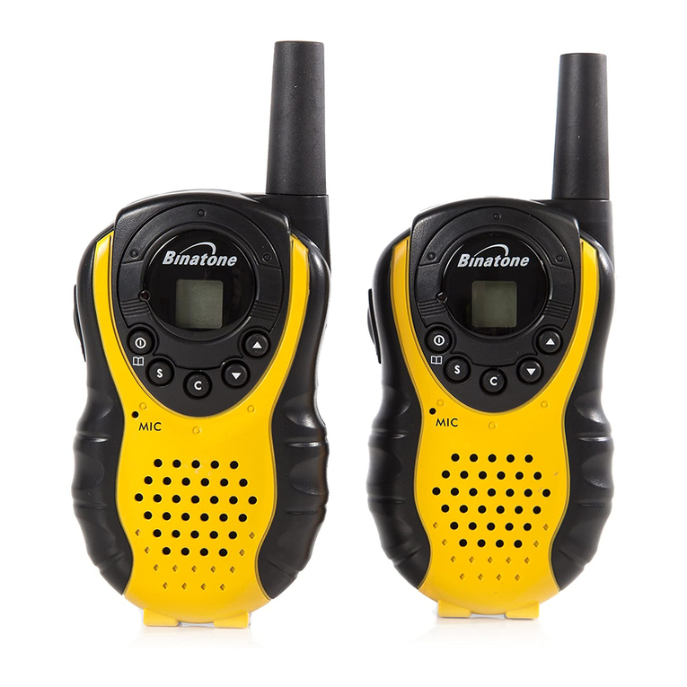 Binatone LATITUDE 100 User manual