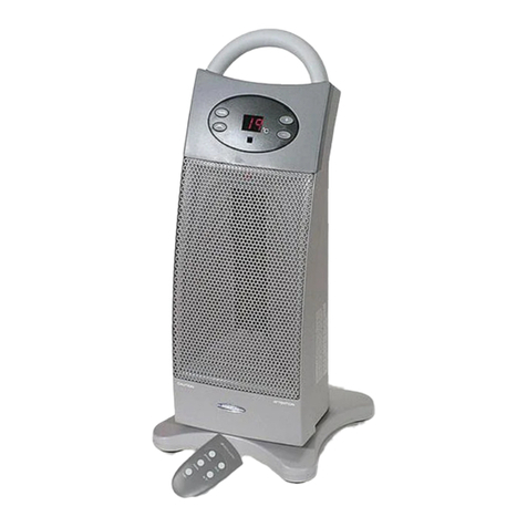 Bionaire BCH3620 owner's guide
