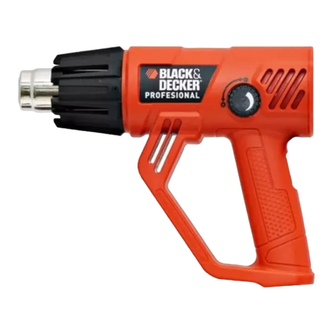 Black & Decker HG2000 instruction manual