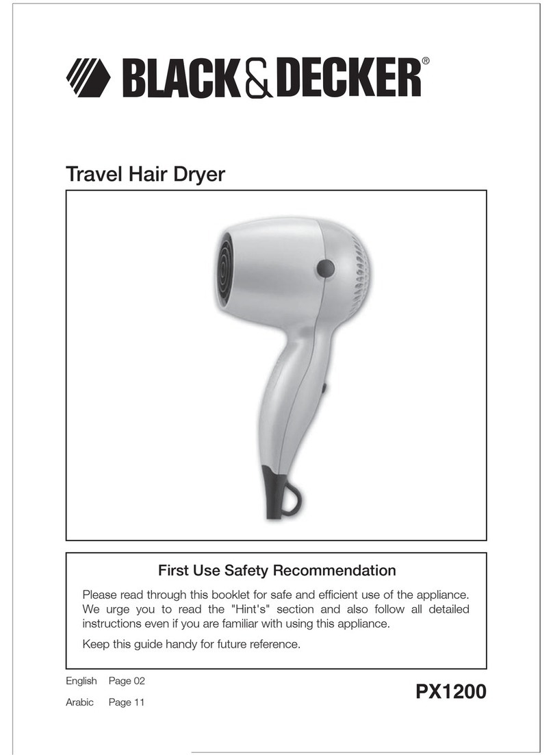 Black & Decker PX1200 User manual Black & Decker PX1200 User manual