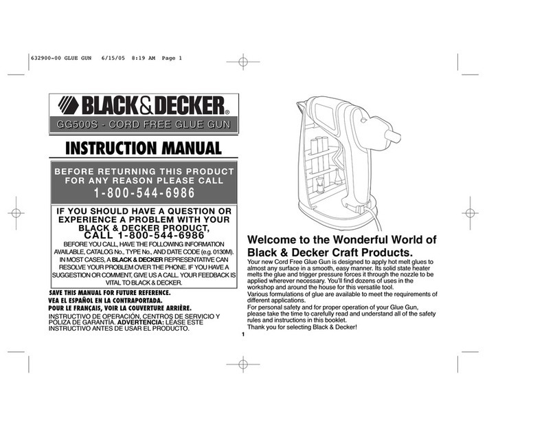 Black & Decker 632900-00 instruction manual