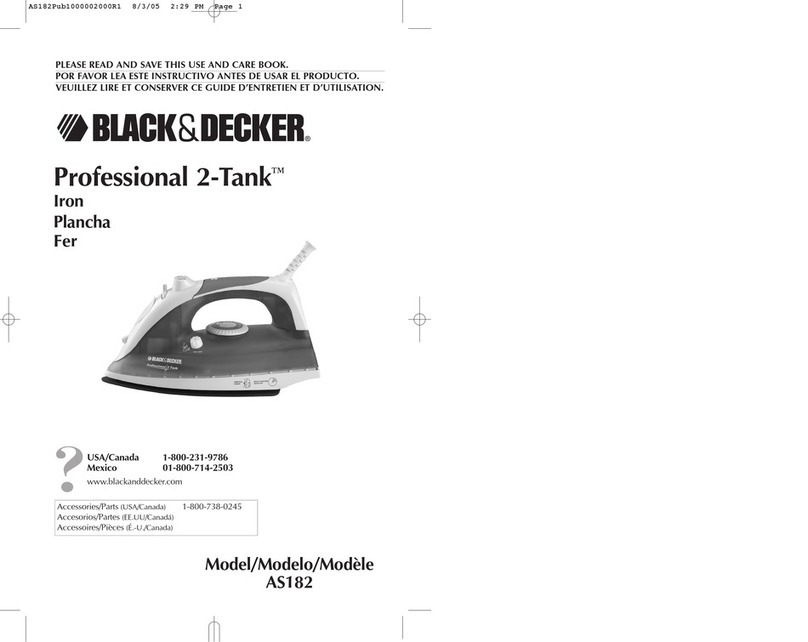 Black & Decker AS182 Installation instructions Black & Decker AS182 Installation instructions