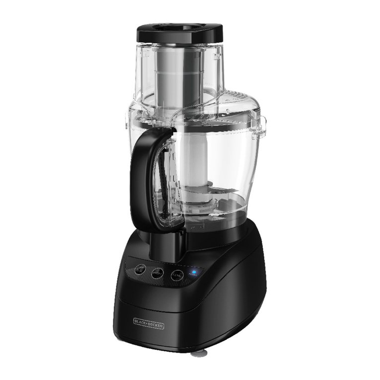 Black & Decker FP2500B User manual